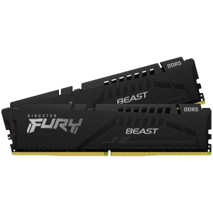 Kingston 32GB 6000MT/s DDR5 CL36 DIMM (Kit of 2) FURY Beast Black EXPO pomnilnik