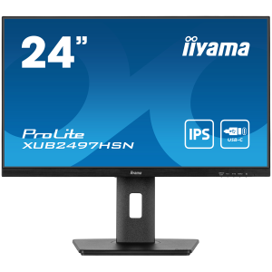 IIYAMA Prolite XUB2497HSN-B2 poslovni monitor - 60.5 cm (23.8"), FULL HD (1920x1080), IPS LED, 100Hz