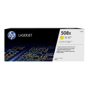 HP 508X - Visoka zmogljivost - rumena - LaserJet 