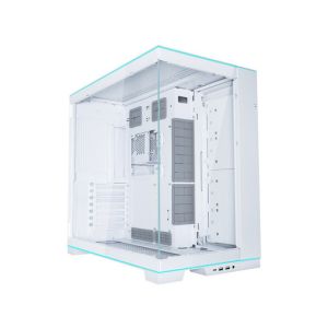 Računalniško ohišje Lian Li O11D EVO RGB, ATX, Midi-Tower, kaljeno steklo, belo