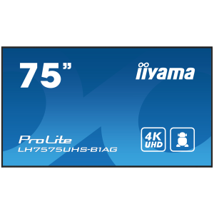 IIYAMA Prolite LH7575UHS-B1AG LFD - 189.3 cm (75"), 4K UHD (3840x2160), IPS, 60Hz