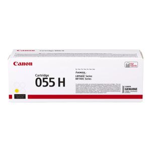 Canon 055 H - Visok donos - rumena - toner
