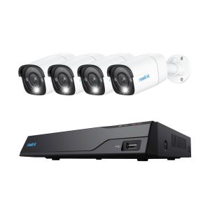 Reolink NVR snemalnik NVS8-12MB4 4K, 12MP, 8 kanalni NVR, 2TB HDD, 4x kamera POE