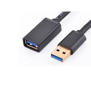 Ugreen USB 3.0 podaljšek (M na Ž) črn 1m - polybag