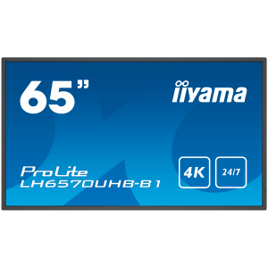 IIYAMA Prolite LH6570UHB-B1 LFD - 164 cm (64.5"), 4K UHD (3840x2160), VA, 60Hz