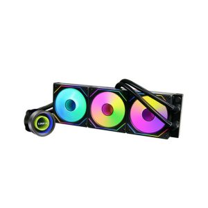 Komplet za tekočinsko hlajenje AIO Liquid Cooler Lian Li GALAHAD II Trinity 360 SL-INF, ARGB, črn