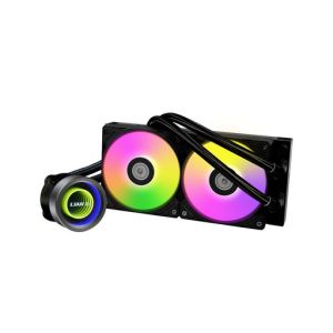Komplet za tekočinsko hlajenje AIO Liquid Cooler Lian Li GALAHAD II Trinity 240, ARGB, črn