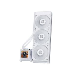 Komplet za tekočinsko hlajenje AIO Liquid Cooler Lian Li HydroShift LCD 360S, bel