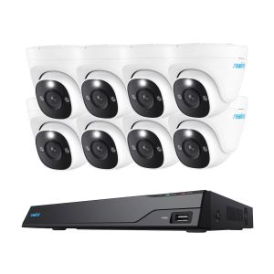 Reolink NVR snemalnik NVS16-12MD8 4K, 12MP, 16 kanalni NVR, 4TB HDD, 8x kamera