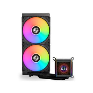 Komplet za tekočinsko hlajenje AIO Liquid Cooler Lian Li GALAHAD II LCD 280, ARGB, črn
