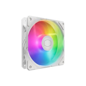 Ventilator za ohišje Cooler Master SickleFlow Edge 120 ARGB White Edition, PWM 120mm, bel