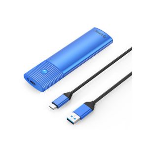 Zunanje ohišje za M.2 SATA 2230-2280 v USB 3.2 Gen1 Type-C, 5Gbps, aluminij, modro, ORICO PWM2