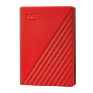 WD My Passport 4TB USB 3.0, rdeč
