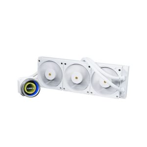 Komplet za tekočinsko hlajenje AIO Liquid Cooler Lian Li GALAHAD II Trinity 360 Performance, bel