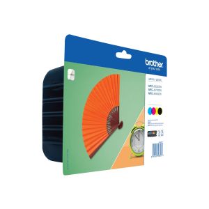 Brother LC129XL Value Pack - 4-paket - črna, rumena, cianova, škrlatna 