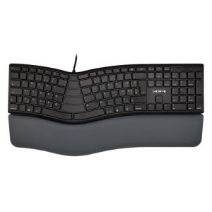 Tipkovnica Cherry KC 4500 ERGO, črna, USB, UK SLO g.