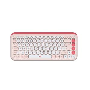 Tipkovnica Logitech Pop Icon Keys, Bluetooth, roza, SLO g.