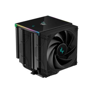 Hladilnik za procesor DeepCool AK620 DIGITAL, ARGB, 2x 120mm, 260W TDP, črn