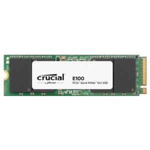 SSD 480GB M.2 80mm PCI-e 4.0 x4 NVMe, CRUCIAL E100 (CT480E100SSD8)
