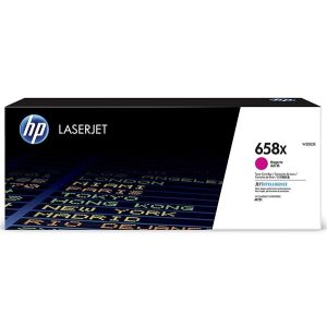 HP 658X - visoka zmogljivost - škrlatna - LaserJet 