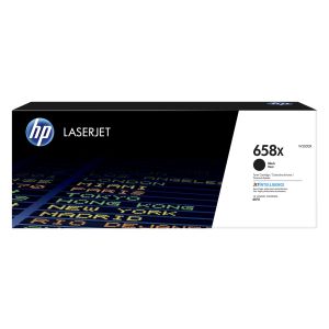 HP 658X - visoka zmogljivost - črna - original - LaserJet 