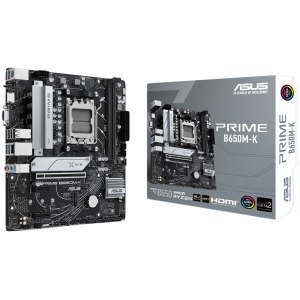 ASUS PRIME B650M-K AM5 mATX osnovna plošča - AMD B650, 2xDDR5, 2xM.2, 4xSATA