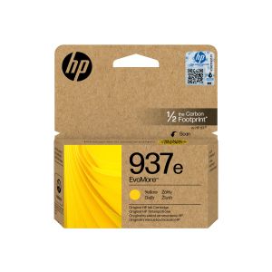 Originalna kartuša s črnilom HP 937e EvoMore, Yellow