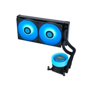 Komplet za tekočinsko hlajenje AIO Liquid Cooler Lian Li GA II Lite 240 RGB, ARGB, črn