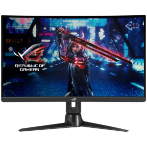 ASUS ROG Strix XG27AQV Ukrivljen Gaming Monitor - 27" WQHD (2560 x 1440), 2900R Curvature, Fast IPS, 170 Hz (OC)