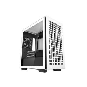 Računalniško ohišje DeepCool CH370 WH, Micro-ATX, kaljeno steklo, belo