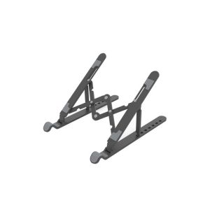 Stojalo za prenosnik, 10-17'', zložljivo, POM, črno, ORICO PFB-A24