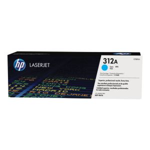 HP 312A - cian - original - LaserJet - toner (CF381A)