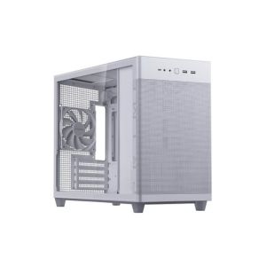Računalniško ohišje ASUS Prime AP201, Micro-ATX, Kaljeno steklo, belo