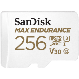 SanDisk MAX ENDURANCE microSDXC 256GB + SD Adapter