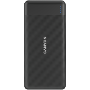 CANYON Power Bank PB-1010, 10000mAh, vgrajen kabel