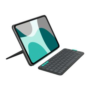 Ovitek s tipkovnico Logitech Flip Folio za iPad Pro 11 (M4) in iPad Air 11 (M2 & M3, 5.gen), grafit, Slo g.