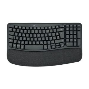 Tipkovnica Logitech Wave Keys Wireless, grafitna, SLO g.