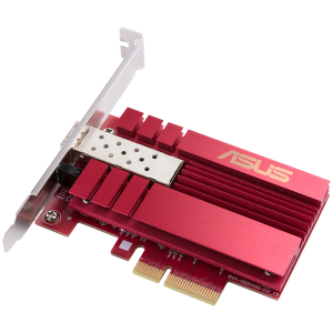 ASUS XG-C100F 10G SPF  PCIe mrežni adapter, SFP  port for Optical Fiber Transmission and DAC cable, Built-in QoS technology, Stylish built-in cooling