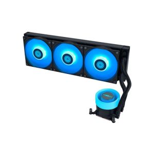 Komplet za tekočinsko hlajenje AIO Liquid Cooler Lian Li GA II Lite 360 RGB, ARGB, črn