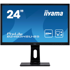 IIYAMA ProLite XB2483HSU-B5 poslovni monitor - 60.5 cm (24"), FULL HD (1920x1080), VA LED, 75Hz