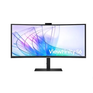Monitor Samsung S6 S65VC ViewFinity,34",VA, 21:9, 3440x1440, HDMI, USB-C(90W),Kamera, zvočniki