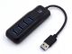 USB hub s 4 vhodi, USB 3.1, črn, Ewent EW1138