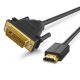 Ugreen HDMI na DVI kabel 24+1 2m - polybag