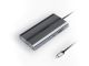 Priključna postaja USB-C 12 v 1, 1x USB-C 3.1, 3x USB-A, USB-C PD100W, 2x HDMI 4K@60Hz, DP 4K@60Hz, SD+TF, RJ45, AUX, Aluminij, siva, ORICO XDR-X33