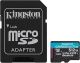 SDXC KINGSTON micro 512GB Canvas GO Plus, 200/160MB/s, C10, UHS-I, U3, V30, A2, adapter
