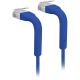 Ubiquiti UniFi Patch Cable U-Cable-Patch-RJ45-BL-50 Ultra-thin patch cable with GbE support and flexible, bendable boots for enhanced installation versatility, Bendable booted RJ45