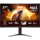 AOC Agon CQ27G4Z2 27" QHD 260/400Hz 1ms ukrivljen gaming monitor 