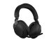 JABRA Evolve2 85 UC stereo slušalke čez uho, optimizirane za UC (Unified Communications), brezžične Bluetooth z možnostjo žične povezave prek 3,5 mm priključka, z aktivnim odpravljanjem hrupa (ANC) in pasivno izolacijo hrupa, barva črna