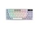 Tipkovnica ASUS ROG Azoth Wireless, ROG NX Red, PBT, OLED, RGB, USB, US, bela