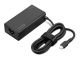 LENOVO 65W standardni USB-C napajalnik G2-EU1, črn, 1 leto garancije
